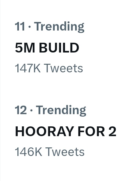 b__my_world's tweet photo. 🥰🥰💙💙💙💙
HOORAY FOR 2.5M BUILD
#2AndHalfMWithBuild #BuildJakapan #Beyourluve https://t.co/759IT2Zryd