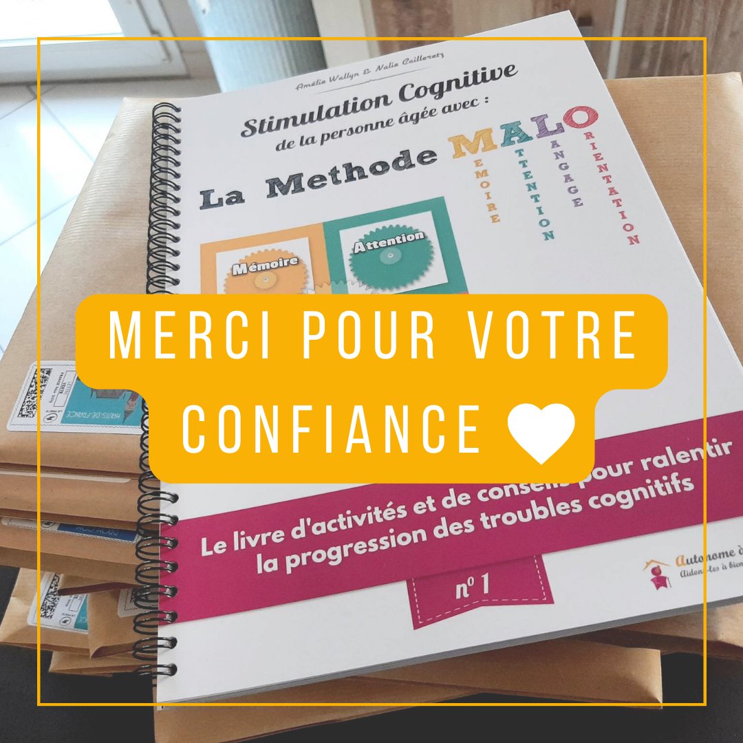 Autonom_A_Dom's tweet photo. Merci encore pour votre confiance et d'avoir rendue cette aventure possible. 
Merci aussi à toutes celles et ceux qui parlent de la Méthode MALO autours d'eux et aident ainsi des personnes avec des troubles cognitifs à ralentir les effets de la maladie ���� https://t.co/bFomPYNisZ https://t.co/c2guU1Y1yz