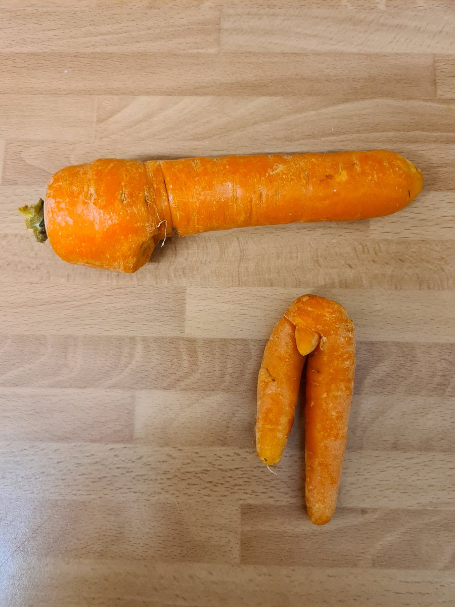 HellasaurusRex's tweet photo. One sexy carrot in a bag is a coincidence, but two?... Tesco is kinky af, pass it on. https://t.co/YiX4tifJkm
