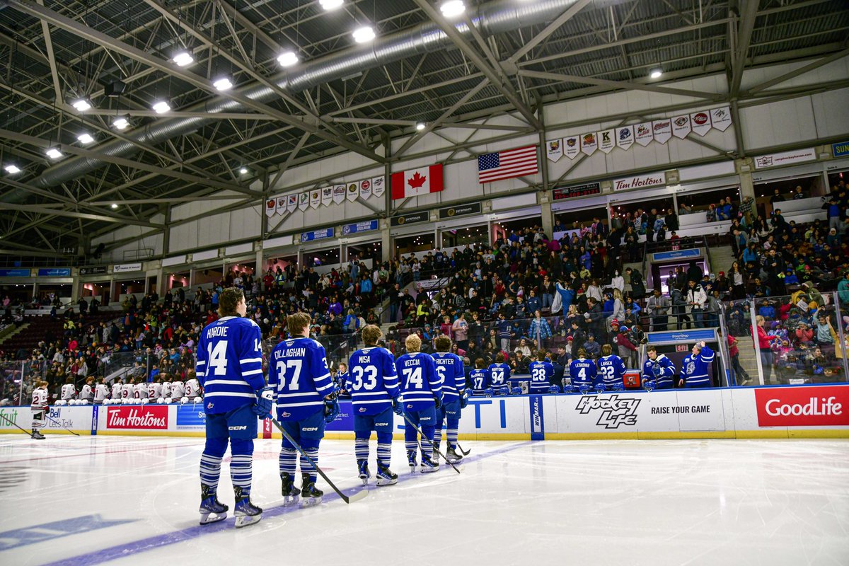 OHLSteelheads's tweet photo. Thank you to all of the schools that attended our School Day Game presented by Attridge Transportation yesterday! 📚 We loved to hear you cheer us on and can’t wait to have you back 👏 #MadeofSteel https://t.co/siNo5Ef3nJ