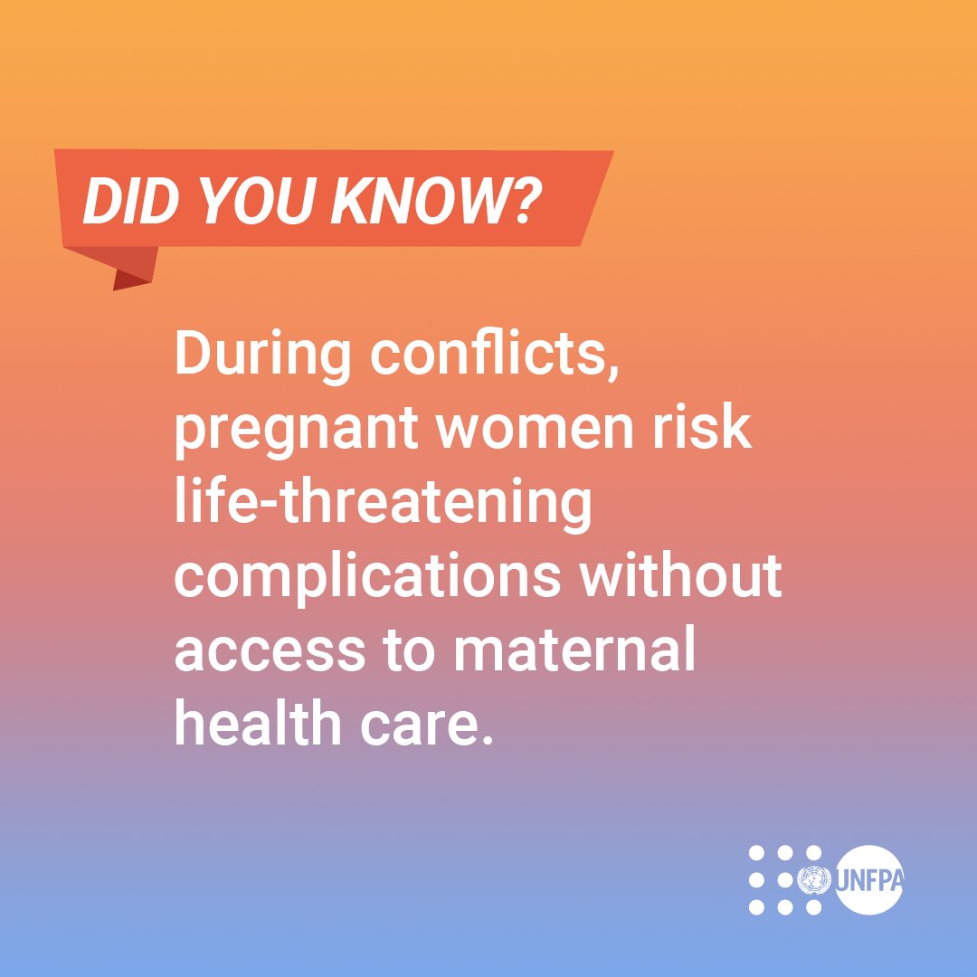 A woman’s right to a safe pregnancy and childbirth does not stop in a crisis.

See how <a href="/UNFPA/">UNFPA</a> is delivering life-saving reproductive health and protection services to women in #humanitarian crises: unf.pa/emg