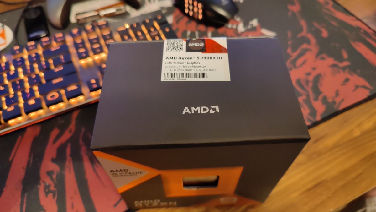 The_Cryogenic's tweet photo. Time to Ryze'n' shine! Long awaited upgrade from a 1600x to the new 7900x3D! I have believed in @AMDRyzen since day 1 and it's never let me down for my workstation and gaming needs. A long way since 2017 huh? Here's to another 6 years and more! https://t.co/VRksLZ9V4i