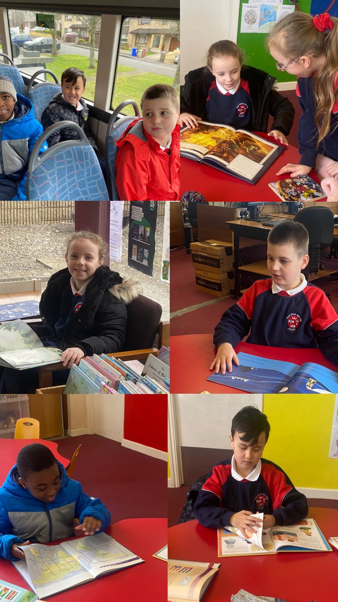 SMaEMayfield's tweet photo. Room 2 enjoyed a fantastic trip to the Mayfield Library for World Book Day 📚 Thank you so much to the library staff for helping the boys and girls to pick out some fabulous books ☺️ https://t.co/GV8DuNWP1M