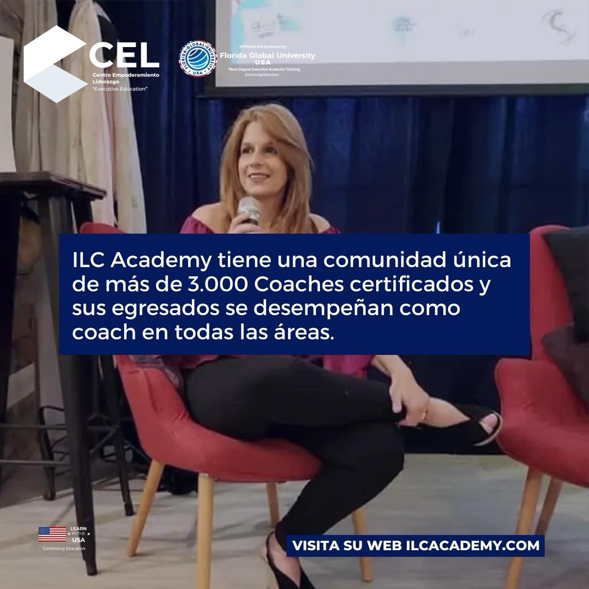 cel_education's tweet photo. ILC Academy @academycool es un aliado Gol de CEL @cel_leadership
Sus programas cuentan con la certificación del Centro de Empoderamiento y Liderazgo (CEL) y están avalados por Florida Global University (FGU) @FGU_Online 

#aliadosCEL #FGU

Visita su web https://t.co/TXmo7QEPkR https://t.co/wXl6FA3urz