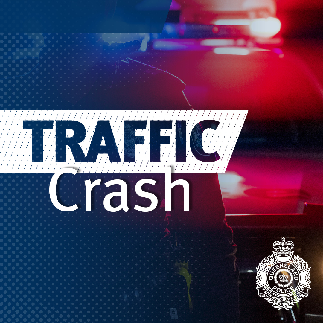 QldPolice's tweet photo. TOOWOOMBA: Toowoomba Cecil Plains Rd is blocked in both directions through the Biddeston/Wellcamp area following a serious crash. Motorists are urged to avoid the area or expect delays. #qldtraffic https://t.co/vn9vGJuxXM