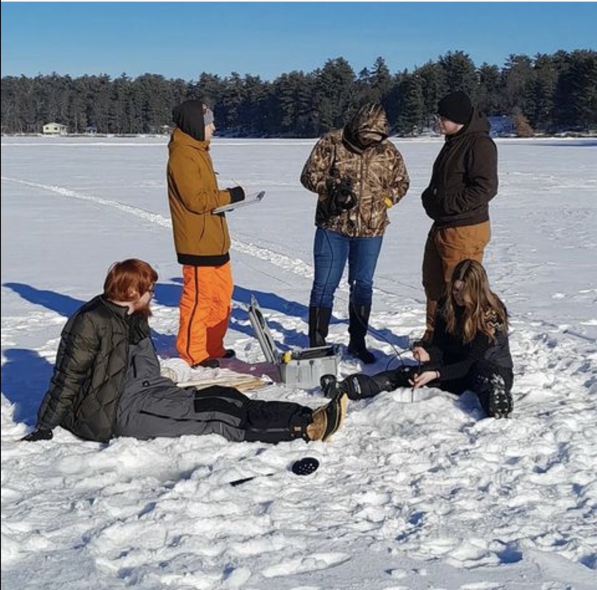 clcmnedu's tweet photo. Natural Resources Limnology students were back on Clark Lake to measure oxygen and pH profiles, determine transparency, and collect a zooplankton sample.
#naturalresources #limnology #students #lake #samples #education #brainerdmn #staplesmn #mnlakes #lakelife https://t.co/dT6qoVfE66