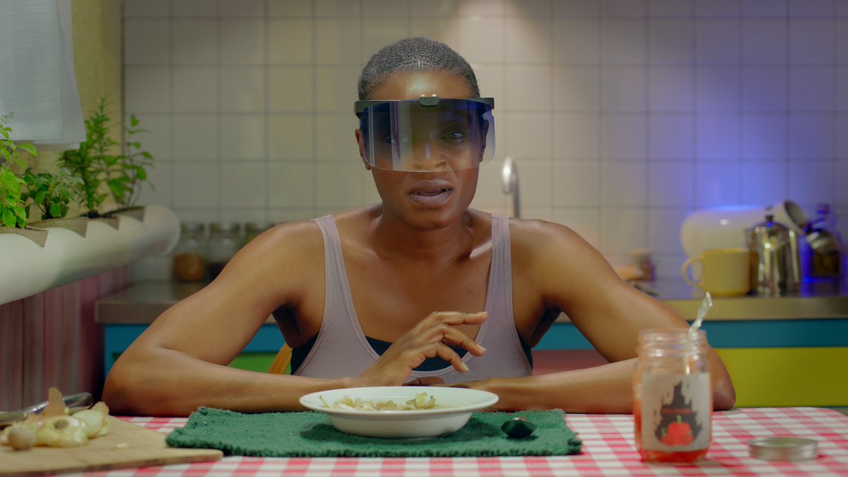 SCADdotedu's tweet photo. Artist and director #MikaRottenberg and co-director @MahyadT's genre-bending film 'REMOTE' stretched the canon of cinematic language, exploring isolation, ritual, and connection in 4-acts at #deFINEART 2023.
Thanks for sharing your film with #SCAD and #Savannah. @HauserWirth https://t.co/DjATc2yC0M