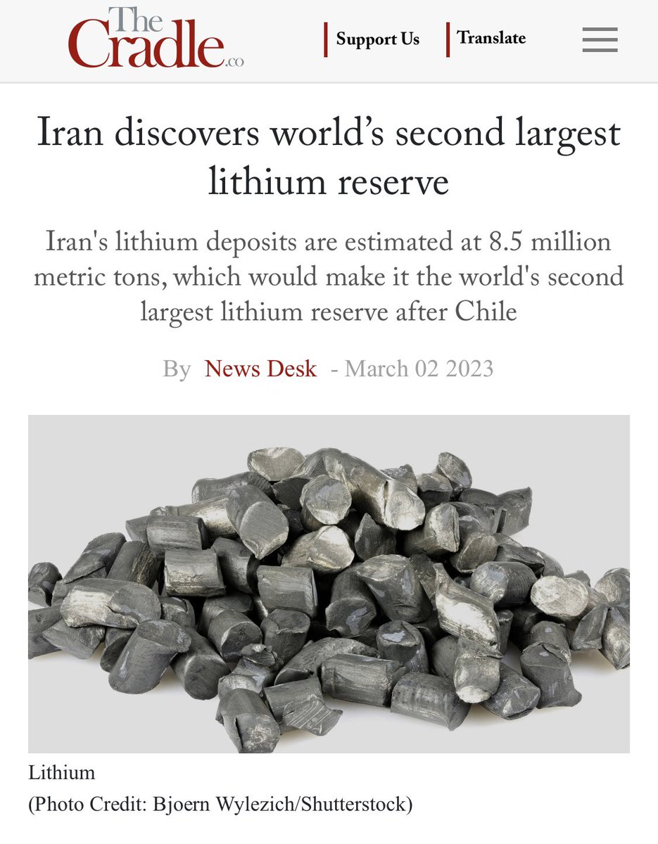 Sounds like the US regime is gonna be bringing freedom and democracy to Iran real soon.