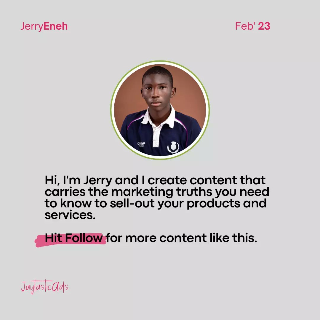JerryEneh2's tweet image. This is not your typical paid ads guide 🚀

What do you do when you want more &quot;bang&quot; for your &quot;buck&quot; when running ads?

You follow every strategy mentioned here to get bragworthy results 👇

#thread #videoadscreator #marketing