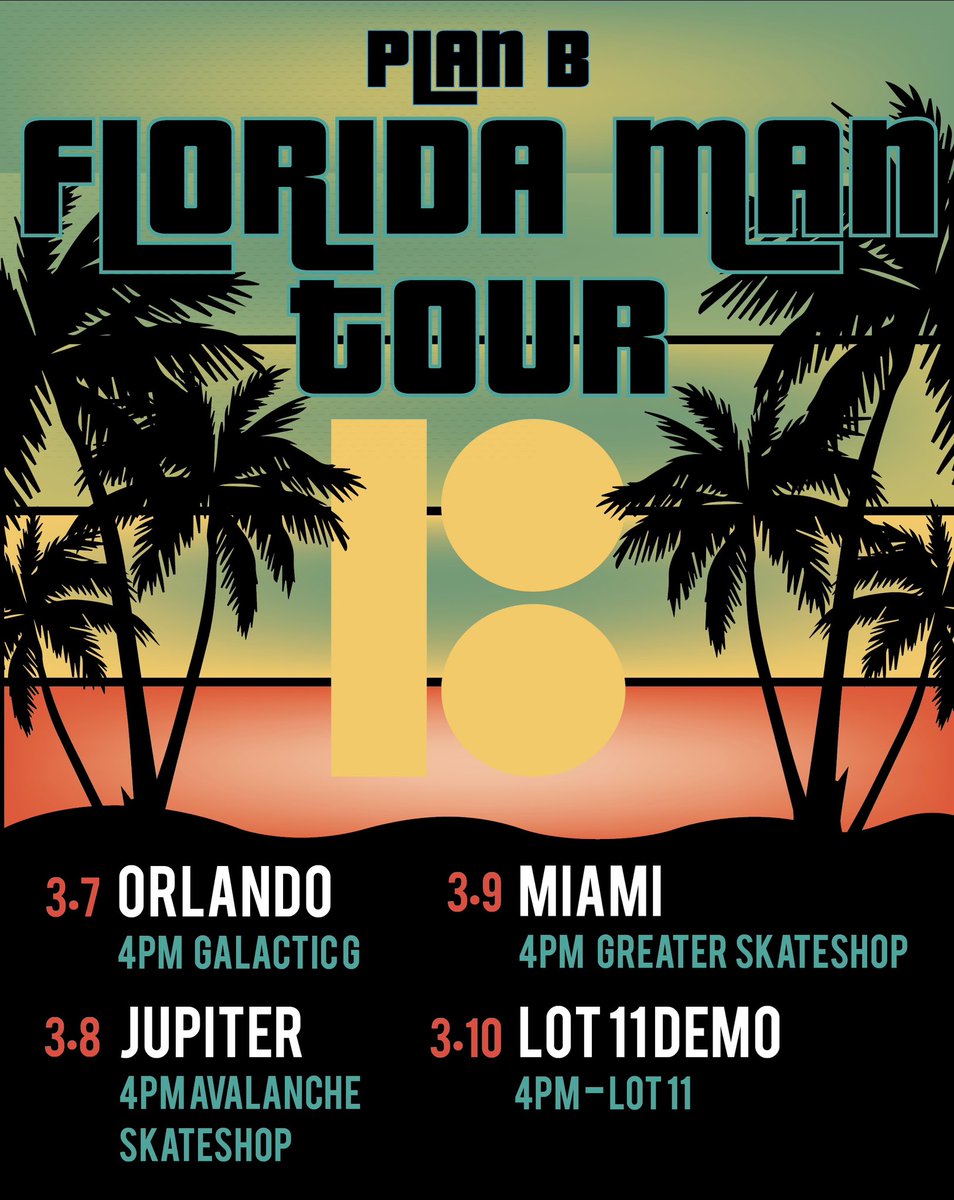 Coming to a skate shop/park near you! #planbskateboards