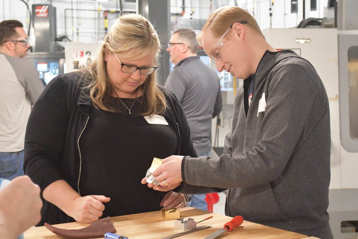 AMDSB educators participated in the Conestoga College TradeUcation event today. They engaged in workshops aimed at increasing awareness and understanding of the apprenticeship programs available to students. <a href="/ConestogaC/">Conestoga College</a> <a href="/AMDSBPathways/">AMDSB Pathways</a> #OYAP #amdsbOYAP