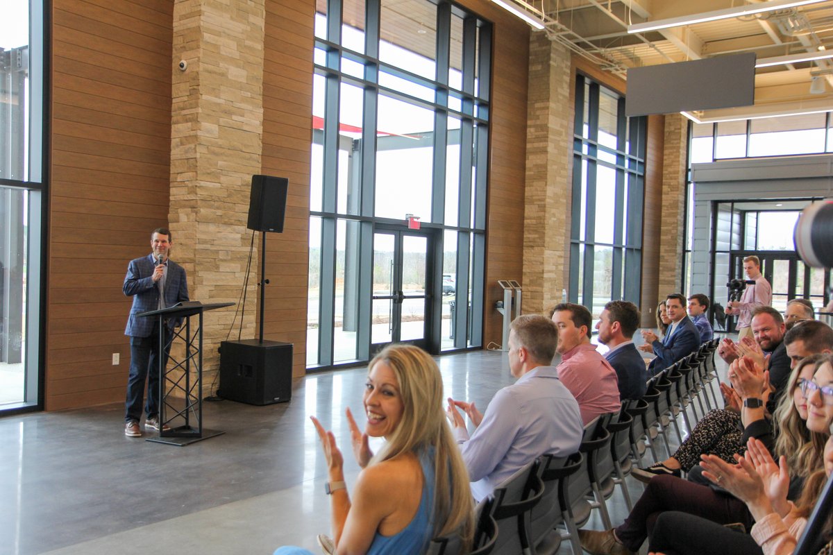 Following a successful first worship service last Sunday, ICM had the chance to join <a href="/PinelakeOXF/">Pinelake Oxford</a> to celebrate their newly finished building with a ribbon cutting. We're excited to see how this new space will impact Pinelake's ministry in and around Oxford! 
#icmabetterwaytobuild