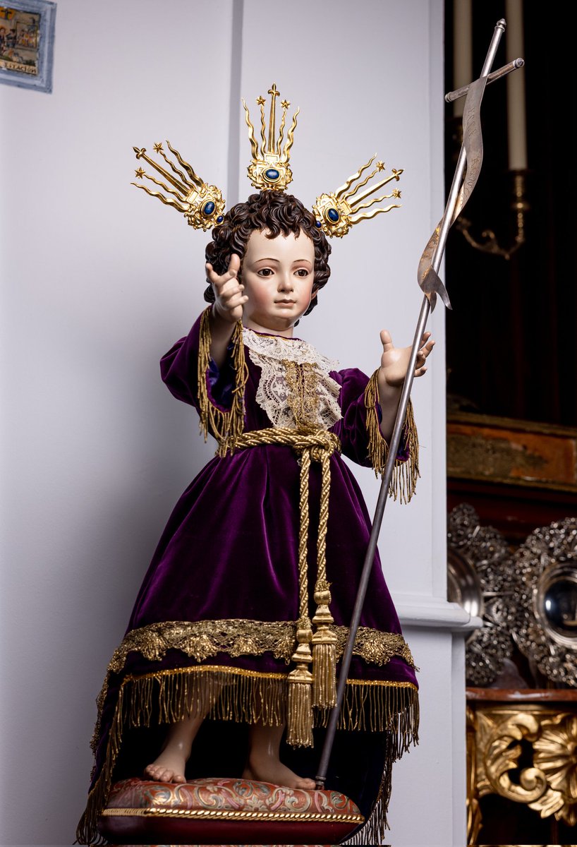 MonteCalvario's tweet photo. 📸 El Niño Dios del Calvario para el tiempo litúrgico de Cuaresma. #CofradíasMLG

"Misericordia, Dios mío, misericordia,
que mi alma se refugia en ti" https://t.co/S1XjkUriaD