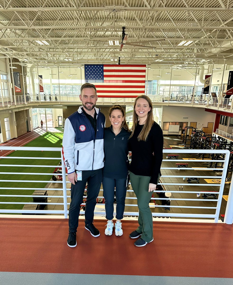Pumped to have had Jenny Neudorfer out at CC Athletics yesterday! Jenny is the current USOPC Physical Therapy Fellow, and has a very bright future ahead of her. 
Our current PT student, <a href="/HannahMarchant9/">Hannah Gladysz PT, DPT, CSCS</a> got to visit the USOPC yesterday, and learn from Jenny and <a href="/chrislefever/">Chris Lefever PT, DPT, SCS, CSCS</a>!