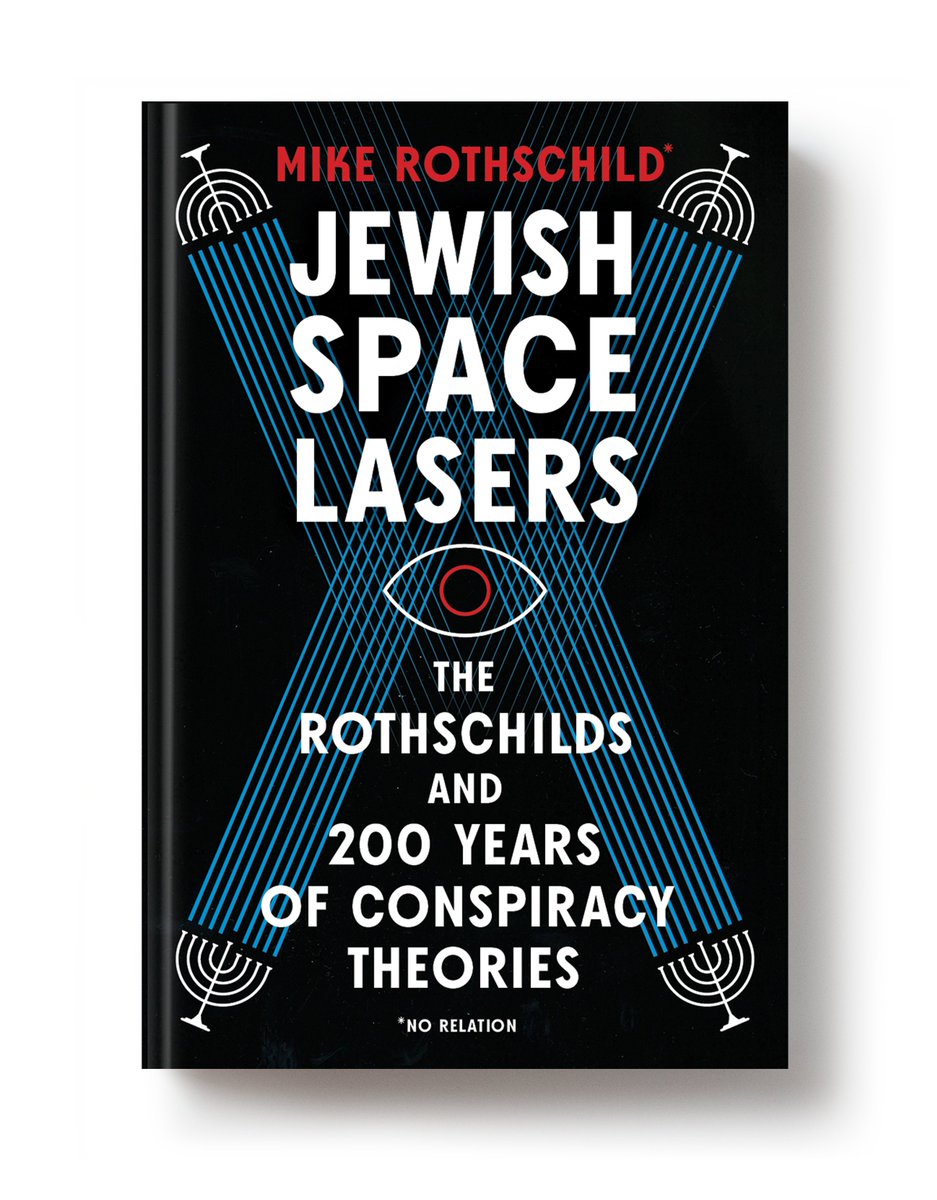 rothschildmd's tweet photo. JEWISH SPACE LASERS, published by @melvillehouse, is available for pre-order and will be out September 19th! It's a wild ride into how one wealthy Jewish family has taken two centuries of blame for everything from the Civil War to COVID-19! 

Order here: https://t.co/mPpzJBRQju https://t.co/KXx2OcYJiO