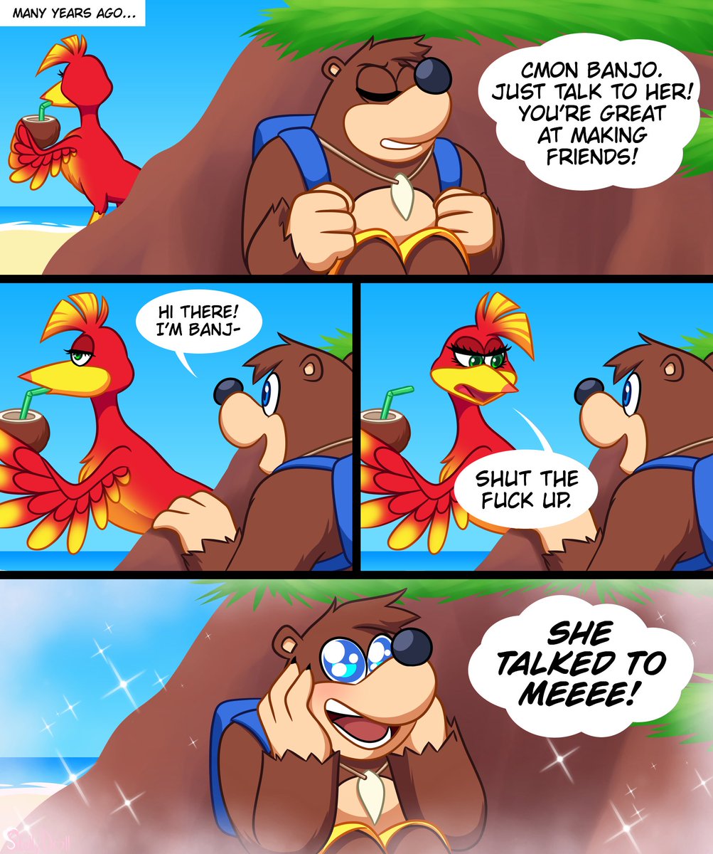 It's okay Banjo, you'll get her next time 
