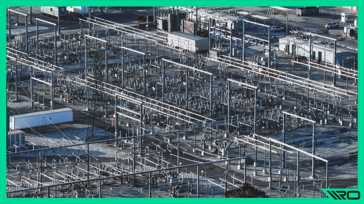 RemoteOptix's tweet photo. Routine scanning &amp; inspecting of electrical substations can help energy companies ensure the safe and reliable operation of their infrastructure, reduce downtime, and improve efficiency, ultimately leading to better service for their customers. 
#digitaltwin #droneservices https://t.co/mYlrFebUVI