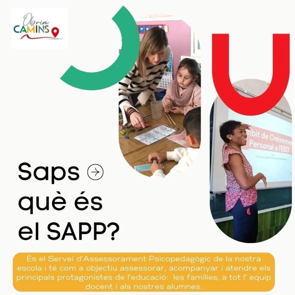 Qui són la Mireia i la Glòria? Aquí t'ho expliquem: instagram.com/p/CoalpSfIYma/…
#moltmesqueunaescola