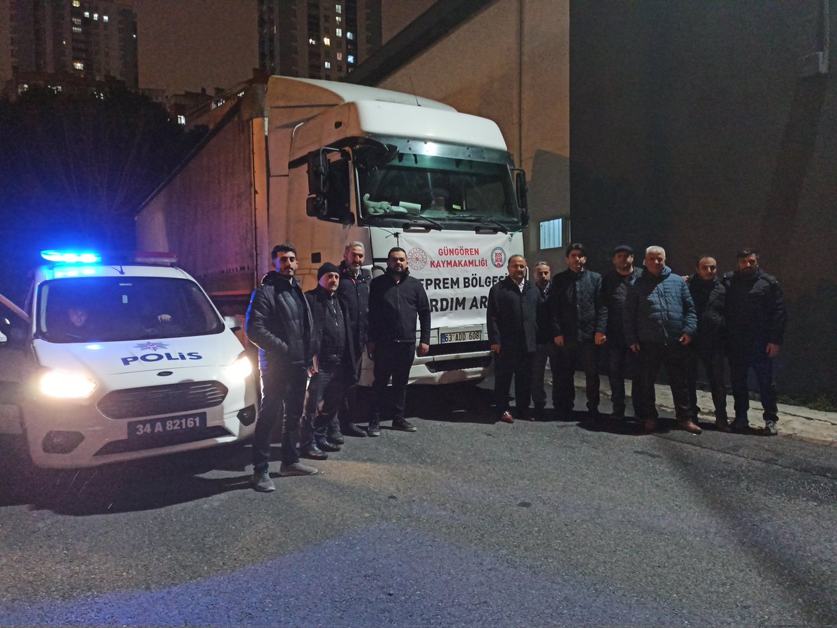 Güngören Müftülüğü koordinesinde hazırlanan  ihtiyaç kolilerimiz afet bölgelerine doğru yola çıktı.