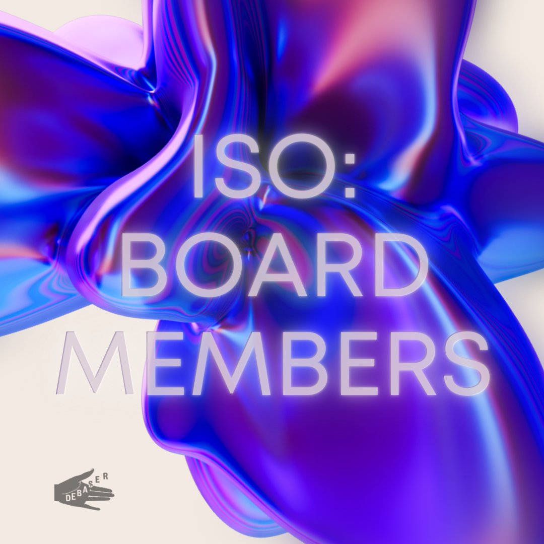 ISO: Board members 📣 
Debaser is seeking new board members who share our passion for boundary-pushing creative music and art, and our commitment to fostering safer and more inclusive cultural spaces. 
Submissions close on March 24 💫
debaser.ca/news/call-for-…