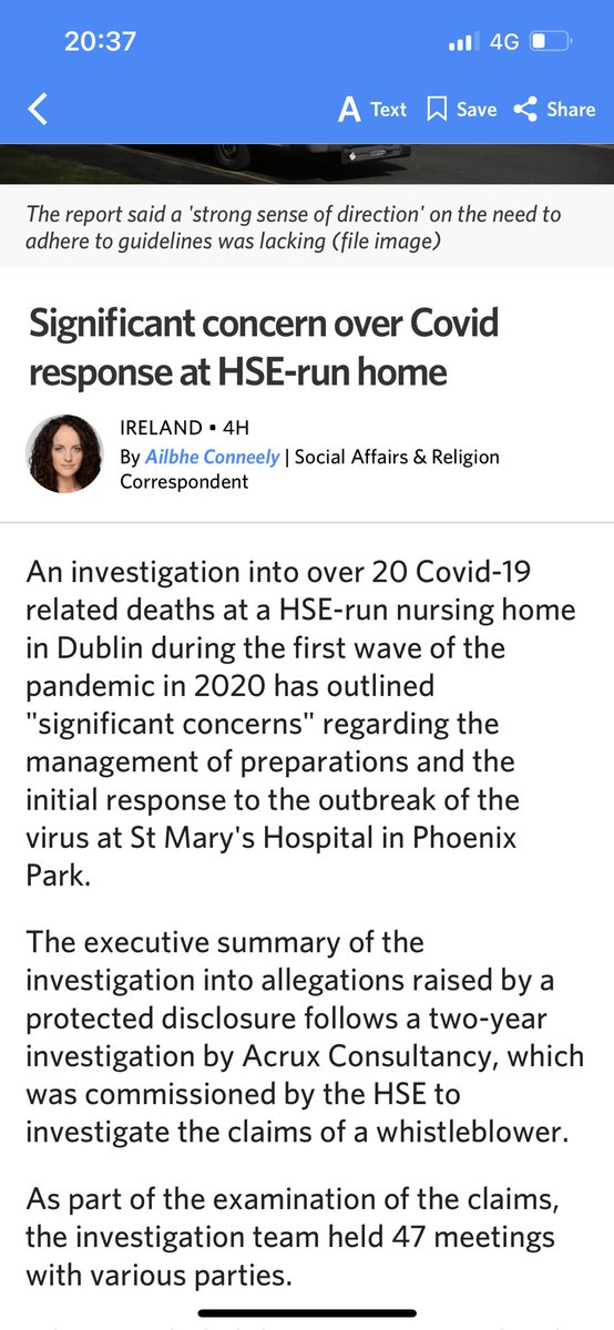 CMHaughey's tweet image. @MargoHannon #Whistleblower #ProtectedDisclosures #NursingHomes @AilbheConneely