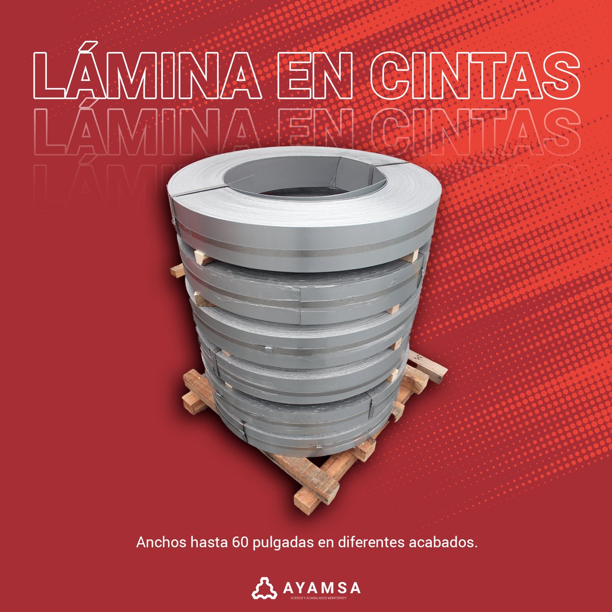 ayamsamx's tweet photo. Lámina en cintas en espesor desde 0.0085” hasta 0.1292” y anchos hasta 60 pulgadas en acabados como Aluminio, Inoxidable, Galvanizado y Zinc Aluminio. ⚙👷♂️
¡Cotiza con nosotros!
📱 (81) 81315410
#AYAMSA #20AÑOSAYAMSA #FamiliaAYAMSA
#LáminaAcanalada #TanFuertesComoElAcero #iso9001 https://t.co/yelcsLyEiI