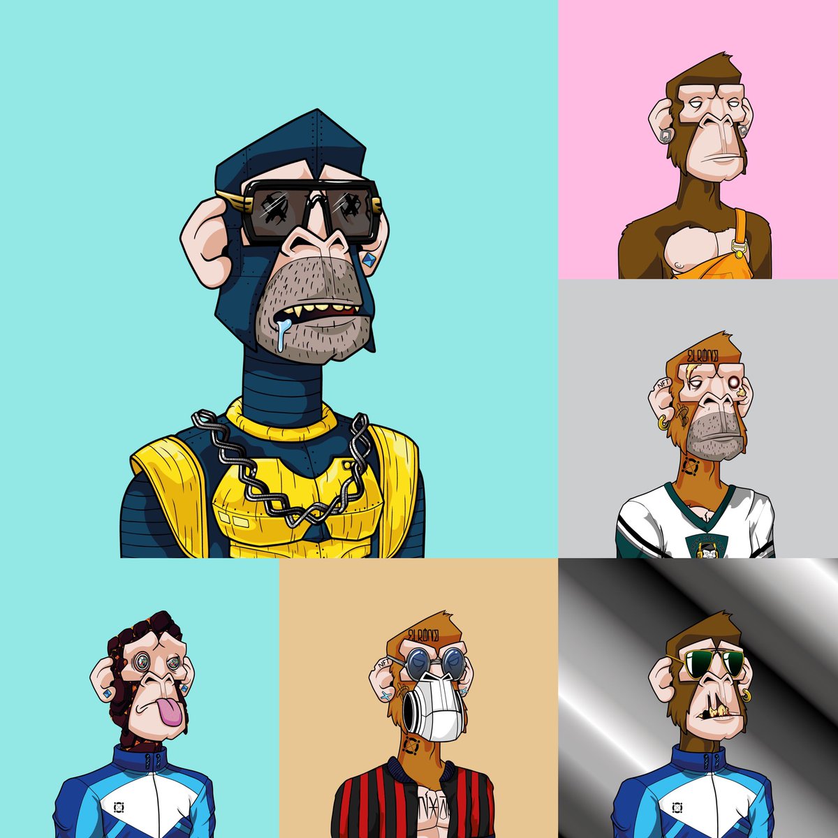 perignon33's tweet photo. Added to my @BronxApesClub fam today. Love what these guys are building! Can’t wait for the Ape Store! Wen Comic? #MultiversX #EGLD https://t.co/jmLVjLCPKL