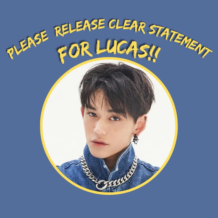 we need answers, we need this hate to stop!!! everyday a lot of people spread hate toward him and there's no reason for this, we need a clear statement to take his name out of all this sh!t

#BringOurLionOut
#SMgiveusastatement
#BringLucasBack #JUSTICEFORLUCAS