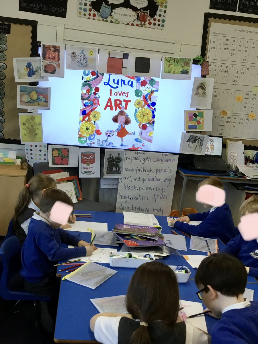 A happy and enthusiastic Year 2 class today. To celebrate World Book Day we’ve had a day of fun based around @JosephACoelho’s book, ‘Luna Loves Art’. #WorldBookDay2023 #WorldBookDay #ChildrensLaureate