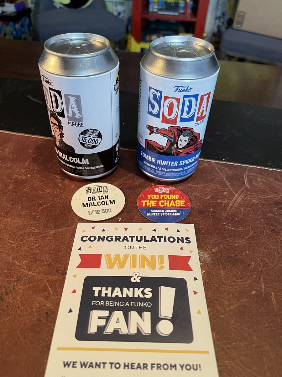 JoMomma29's tweet image. Thanks Funko for shitty prize after 12 years of collecting 2400 pops and sodas and promoting your brand this is what I get….yeah people can say I am being baby but I don’t don’t care…tired of defending your company
#funkowinner #funko