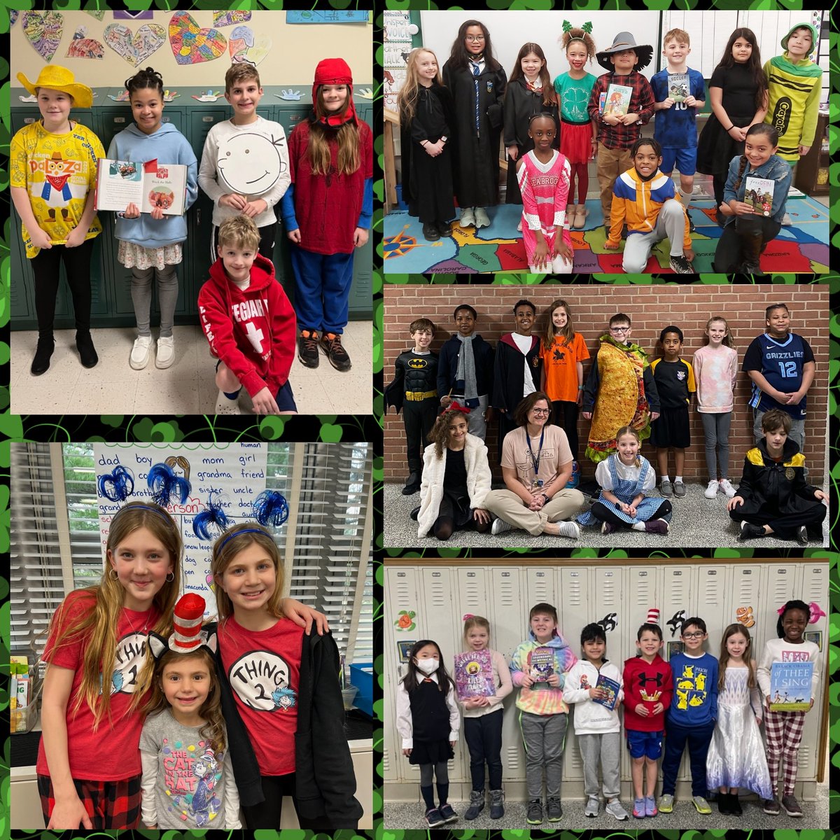 chapelhilles's tweet photo. We were Wild About Reading today with our storybook character outfits! #ReadAcrossAmericaSpiritWeek @NancyWenzl @JulieMintiens https://t.co/1vl9leBlnm