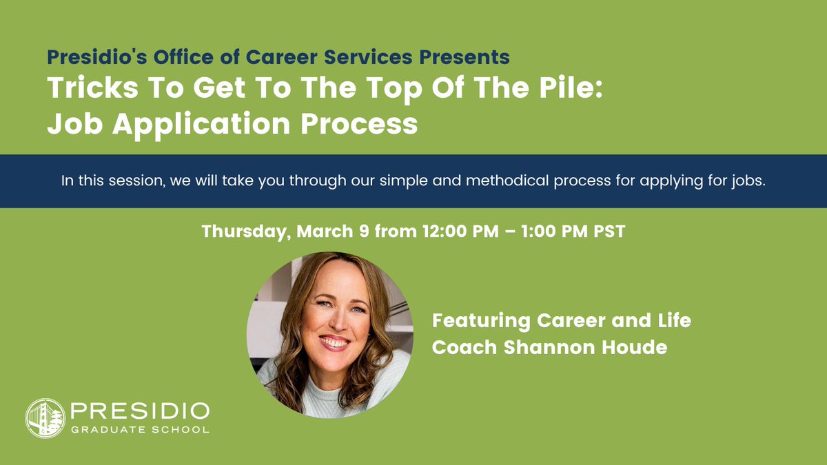 Presidio Graduate School tweet media