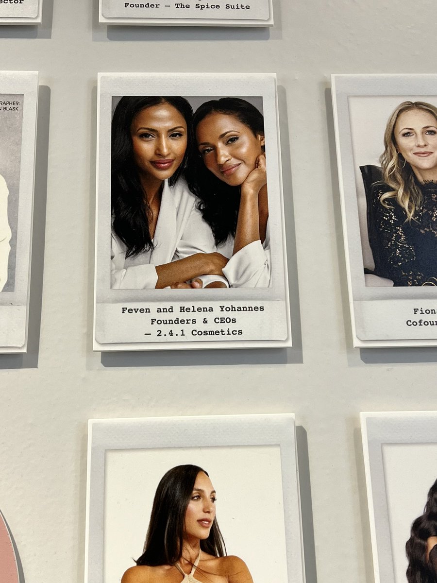 Thank you <a href="/bloomingdales/">Bloomingdale's</a> for seeing us, ALL of us women! The Female Founders pop-up is live now until April 24th at the flagship store on 59th street. Shop your female-owned faves! xoxo, Feven &amp; Helena 👑✨