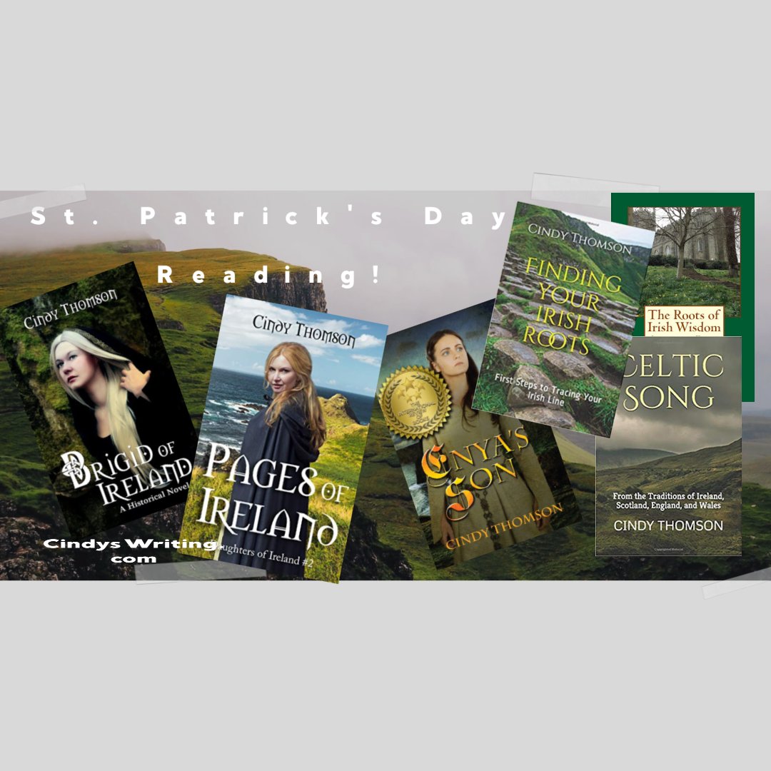 cindyswriting's tweet photo. #StPatricksDay reading https://t.co/1oJRUvTkxD