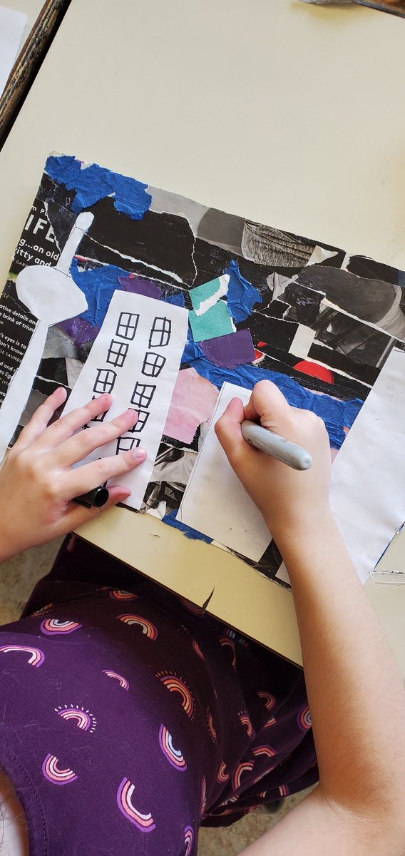 msjweir's tweet photo. We are finishing up some community art before our assembly tomorrow! https://t.co/uREwgMqy1L
