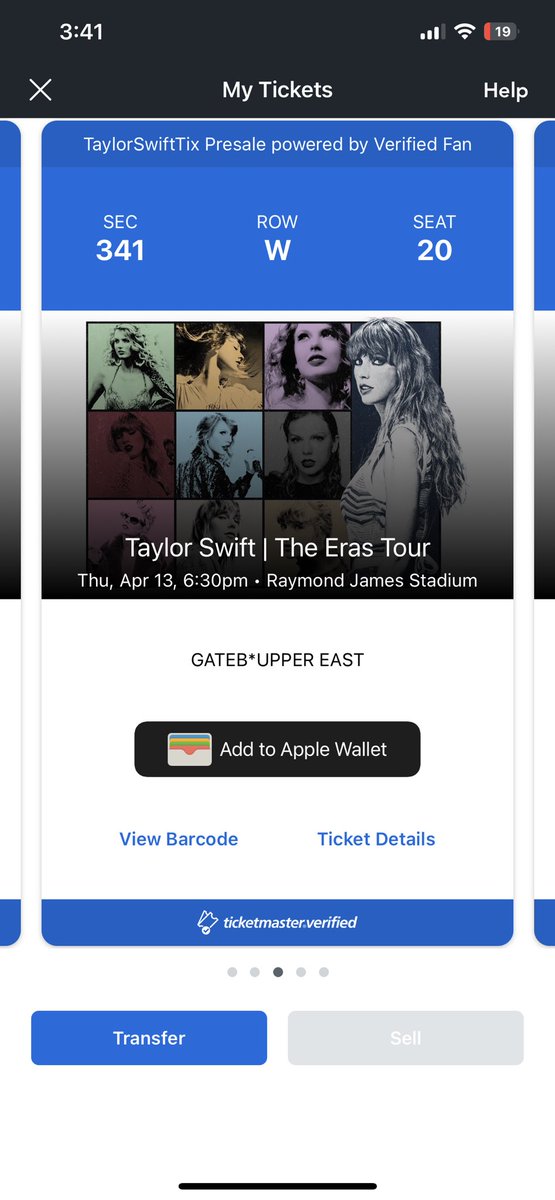 jmgpackers's tweet photo. Selling tickets to Taylor Swift | The Eras Tour @ Raymond James Stadium on April 13th at 6:30 PM
Section 339 x 2 
Section 341 x 2 https://t.co/U2nBNqpjsQ