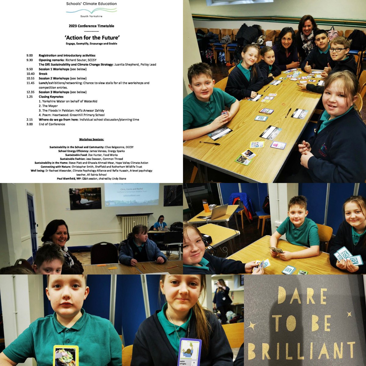 Our Eco Ambassadors had a brilliant time at the School’s Climate Education conference today in Sheffield. They have so many ideas and can’t wait to feed these back to the school community. #pupilleadership #personaldevelopment #beingbrilliant #astreagogreen 🌍⭐️