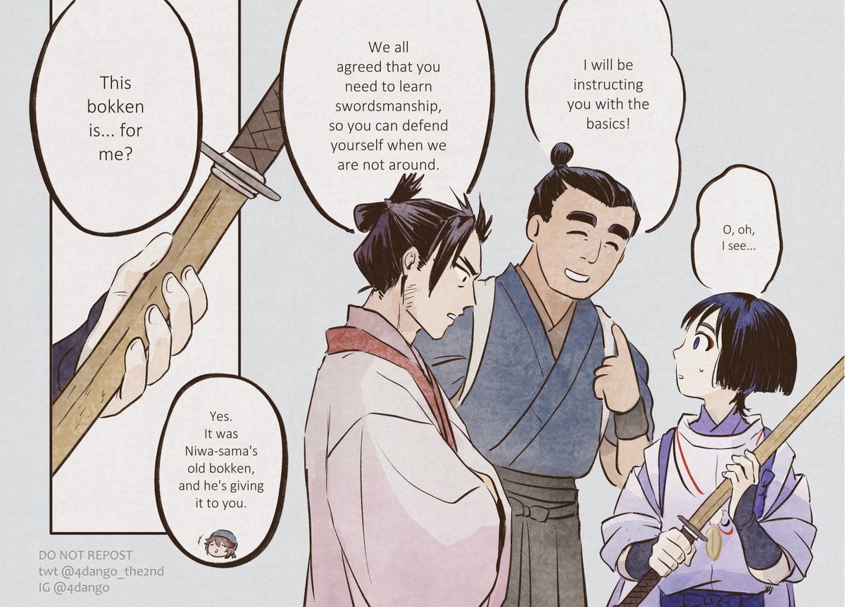 #KabukimonoTaleOfTatarasuna [12]
Kabukimono learned swordsmanship 

#GenshinImpactCC 