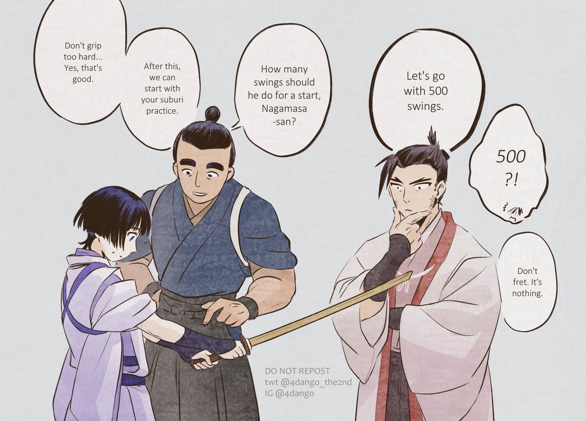 #KabukimonoTaleOfTatarasuna [12]
Kabukimono learned swordsmanship 

#GenshinImpactCC 