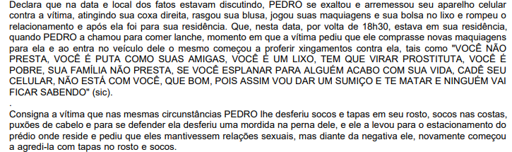 diario_spfc's tweet photo. 🚨 ALERTA DE GATILHO! 🚨

O boletim de ocorrência que a Amanda abriu contra o Pedrinho 

📰 @johnalismo | SBT
📸 Divulgação https://t.co/eq9OUpkL55