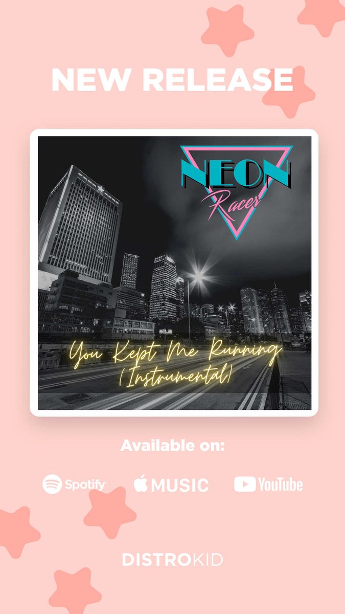 The instrumental version of You Kept Me Running hits streaming services today (time zone dependant). My eternal love to anyone that is kind enough to give it a spin!
#synthwave #retrowave #synthfam #newsingle #spotify