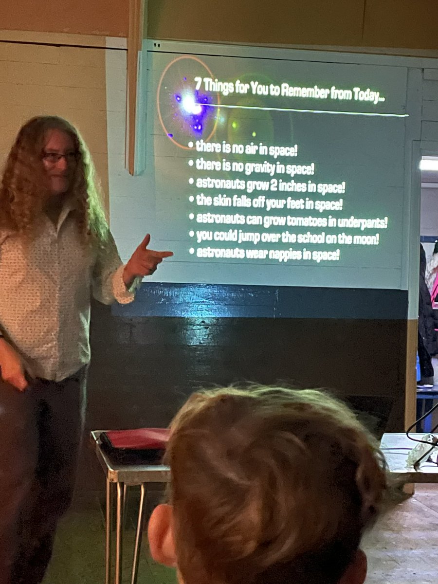 SJNScouts's tweet photo. Cubs and Scouts had a great time learning about Astronauts and Life in Space 👨‍🚀  with @profbradgibson We never knew you could grown tomatoes in your underpants! 🍅 Huge thank you Brad, we really hope you’ll come and visit us again https://t.co/AL3GhWqqkm