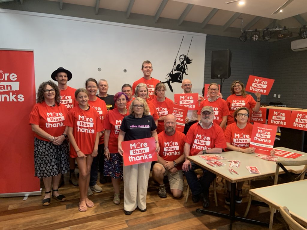 gaolteacher's tweet photo. Education forums across NSW have highlighted teacher shortages, unsustainable workloads &amp; inability to attract &amp; retain teachers to both public schools &amp; TAFE. #perrottetmustgo #VoteThemOut https://t.co/duPTqkHHjS