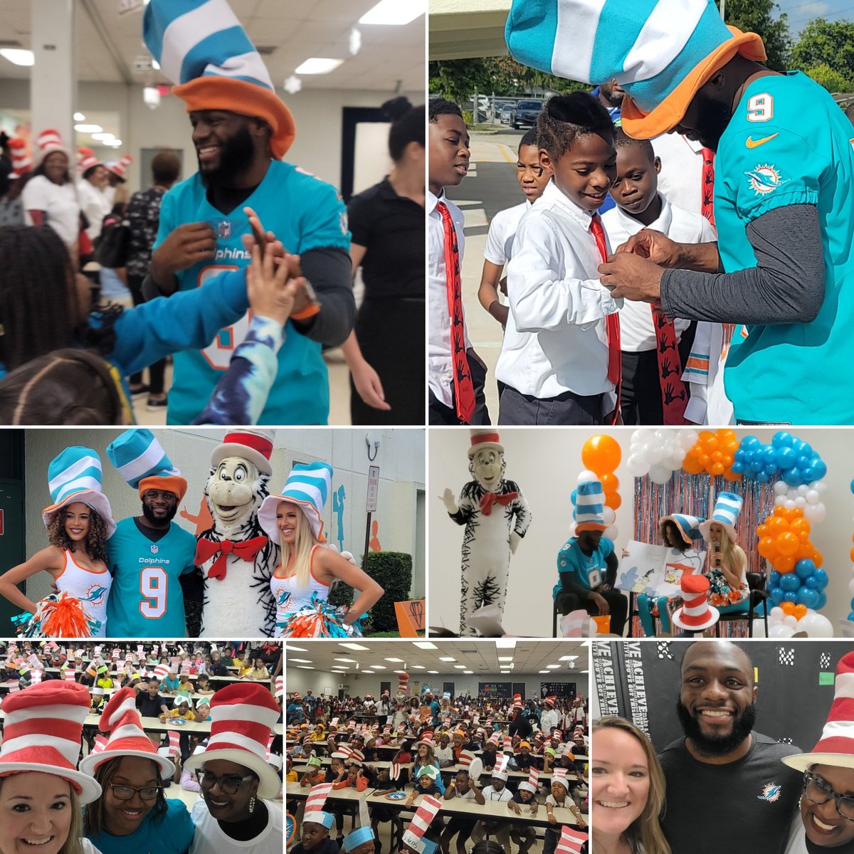 NorthLauderdaleElementary (@nlaudlions) on Twitter photo Special thank you to all who made today possible! A memory of a lifetime and keeping the love of reading alive on the birthday of Dr.Seuss! Huge thanks to <a href="/NoahIgbinoghene/">Noah Igbinoghene</a> for reading and the whole <a href="/MiamiDolphins/">Miami Dolphins</a> for supporting NLE! What a day! Special thank you to all who made today possible! A memory of a lifetime and keeping the love of reading alive on the birthday of Dr.Seuss! Huge thanks to <a href="/NoahIgbinoghene/">Noah Igbinoghene</a> for reading and the whole <a href="/MiamiDolphins/">Miami Dolphins</a> for supporting NLE! What a day!