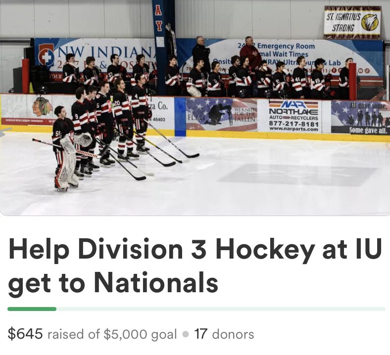 Please consider donating to our GoFundMe page to help send the Hooeys to nationals!

We are 100% player funded, and we do not receive any money from the university. No donation is too small. Thank you in advance! Link in bio