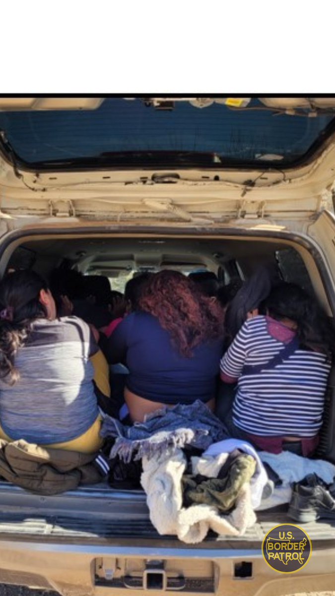 USBPChief's tweet photo. You can breach our barrier, but coupled with our technology and agent response, we will get you. 3 smugglers, 3 vehicles, and 54 migrants who didn’t get away!
Great job Douglas Border Patrol Agents!
@USBPChiefTCA https://t.co/vVHh0SJ4tC