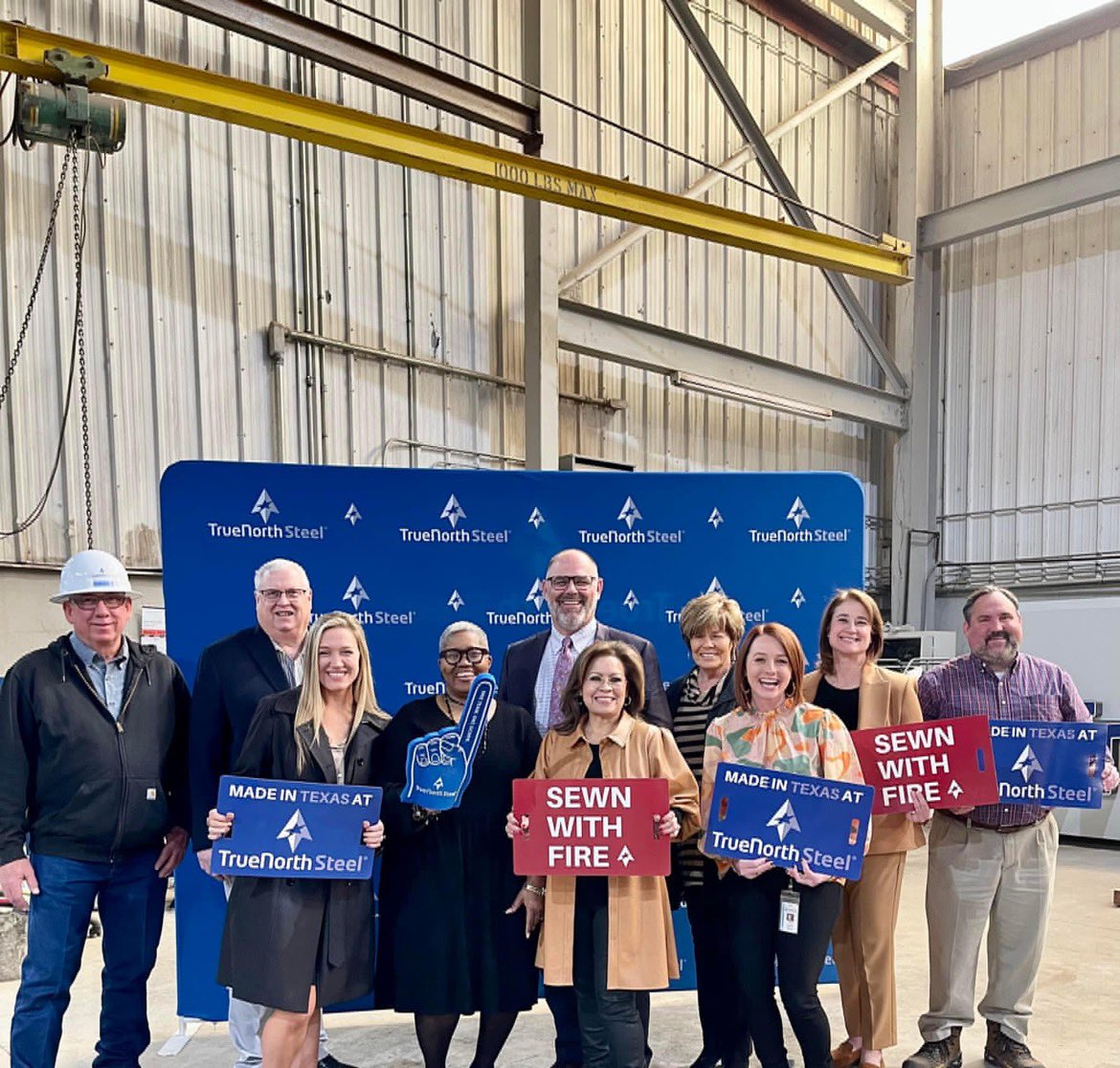 Proud to announce that @TrueNorthSteel, a top steel fabricator in the United States, is expanding operations in #Lubbock, Texas. #LubbockLeads