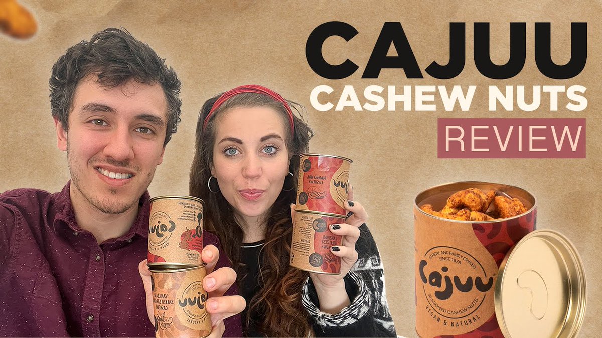 ryanbomzer's tweet photo. We recently tried these flavoured Tanzanian cashew nuts from sustainable snack brand @CajuuOfficial and did a video review so that you can see if they are for you: https://t.co/czhb5N7Zxd #cashews #healthysnack https://t.co/EqT9fVQBGs