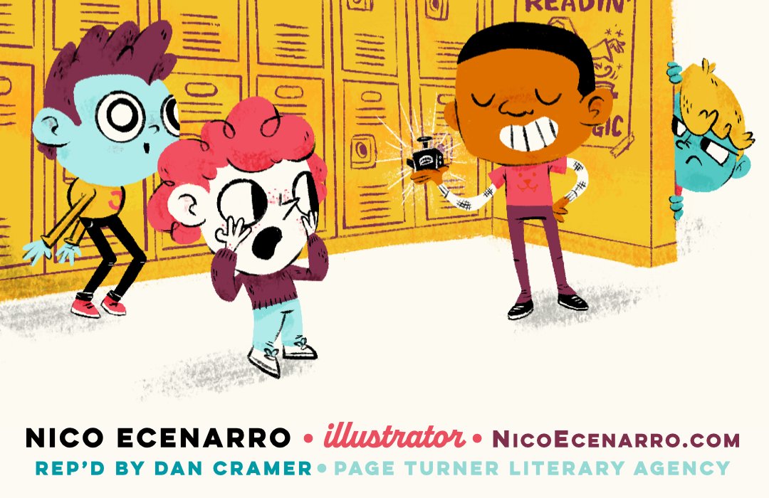 Nico Ecenarro ✐ (@necenarro) on Twitter photo Check out everyone's #kidlitartpostcard
I’m an illustrator based in Rhode Island, making stories for and about kids and their sensational show-and-tell objects (and sometimes feeling jealous). I’m rep'd by <a href="/PageTurnerLit/">Page Turner Literary Agency</a> and would love to work on a new picture book! Check out everyone's #kidlitartpostcard
I’m an illustrator based in Rhode Island, making stories for and about kids and their sensational show-and-tell objects (and sometimes feeling jealous). I’m rep'd by <a href="/PageTurnerLit/">Page Turner Literary Agency</a> and would love to work on a new picture book!
