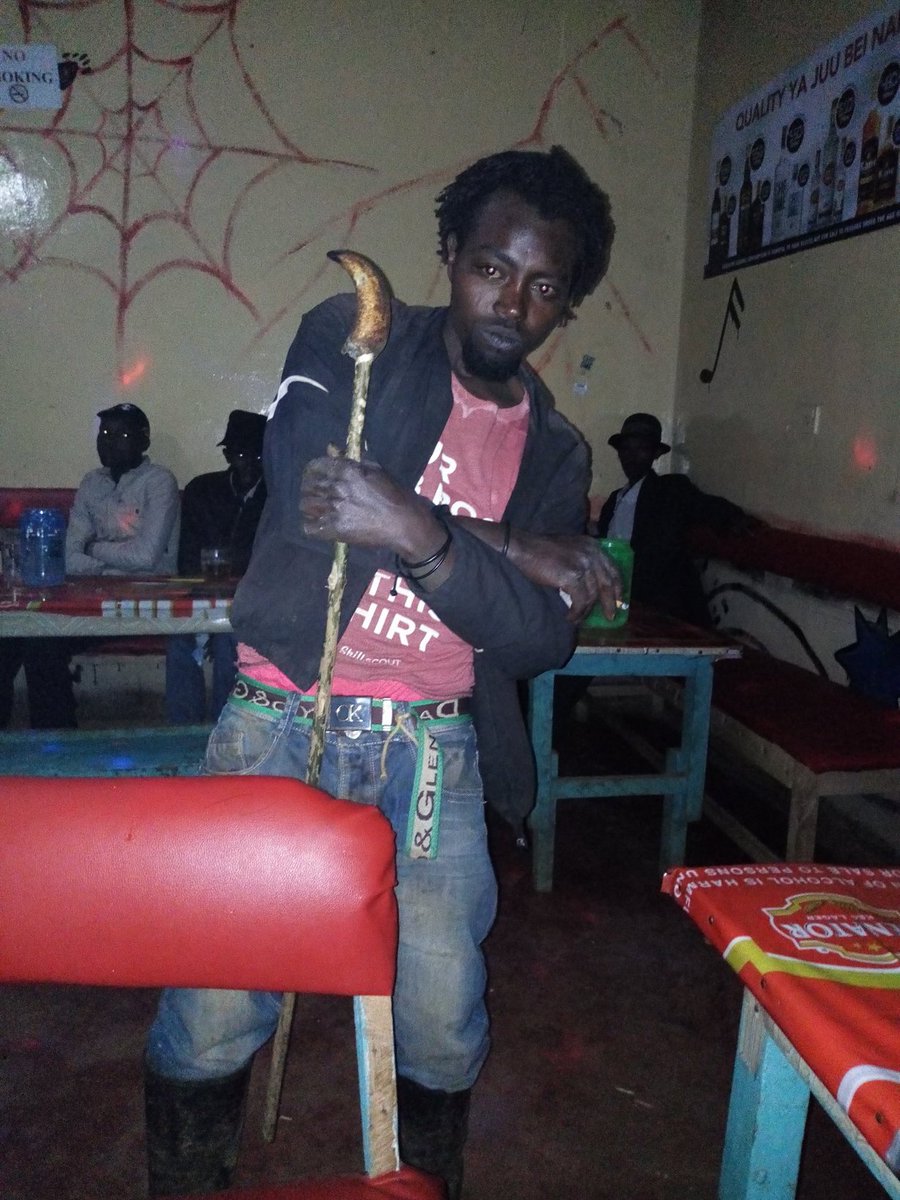 jayjaymachaa's tweet photo. #KenyaVsNigeria nigerian witch doctor going round in pubs blessing the tweets before tweeting https://t.co/qWPjROh0FT